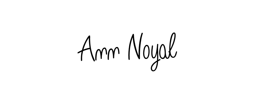 Use a signature maker to create a handwritten signature online. With this signature software, you can design (Angelique-Rose-font-FFP) your own signature for name Ann Noyal. Ann Noyal signature style 5 images and pictures png