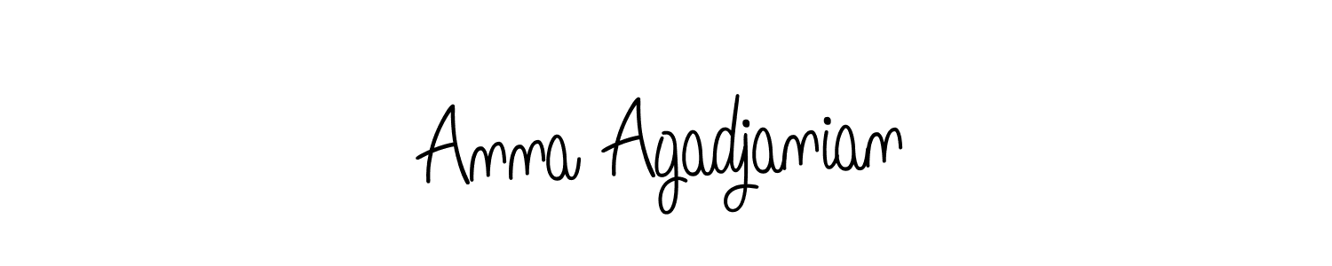 You can use this online signature creator to create a handwritten signature for the name Anna Agadjanian. This is the best online autograph maker. Anna Agadjanian signature style 5 images and pictures png