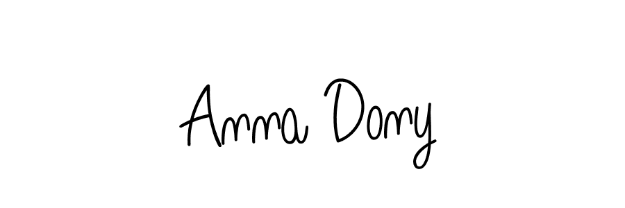 Best and Professional Signature Style for Anna Dony. Angelique-Rose-font-FFP Best Signature Style Collection. Anna Dony signature style 5 images and pictures png