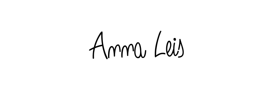 How to make Anna Leis signature? Angelique-Rose-font-FFP is a professional autograph style. Create handwritten signature for Anna Leis name. Anna Leis signature style 5 images and pictures png