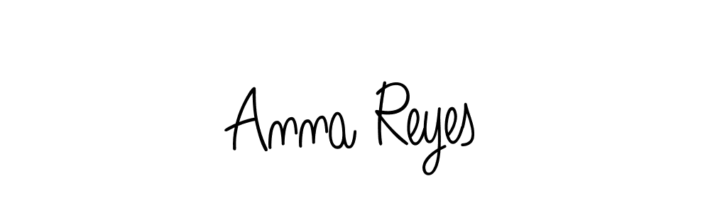 Design your own signature with our free online signature maker. With this signature software, you can create a handwritten (Angelique-Rose-font-FFP) signature for name Anna Reyes. Anna Reyes signature style 5 images and pictures png