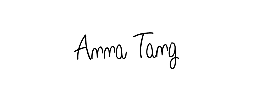 Design your own signature with our free online signature maker. With this signature software, you can create a handwritten (Angelique-Rose-font-FFP) signature for name Anna Tang. Anna Tang signature style 5 images and pictures png