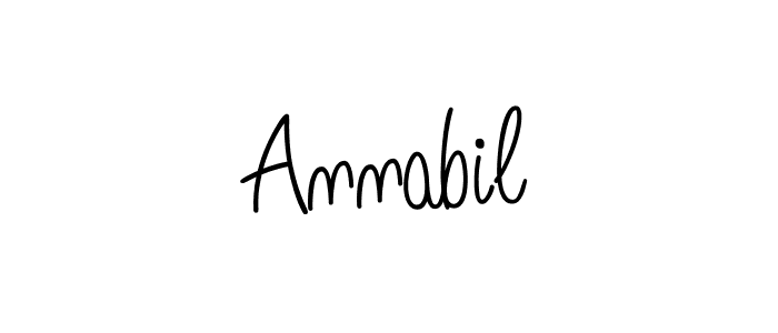 Here are the top 10 professional signature styles for the name Annabil. These are the best autograph styles you can use for your name. Annabil signature style 5 images and pictures png