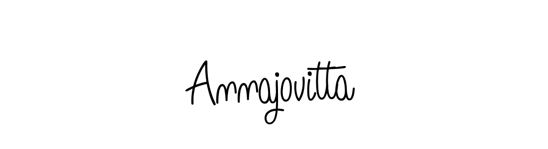 Annajovitta stylish signature style. Best Handwritten Sign (Angelique-Rose-font-FFP) for my name. Handwritten Signature Collection Ideas for my name Annajovitta. Annajovitta signature style 5 images and pictures png