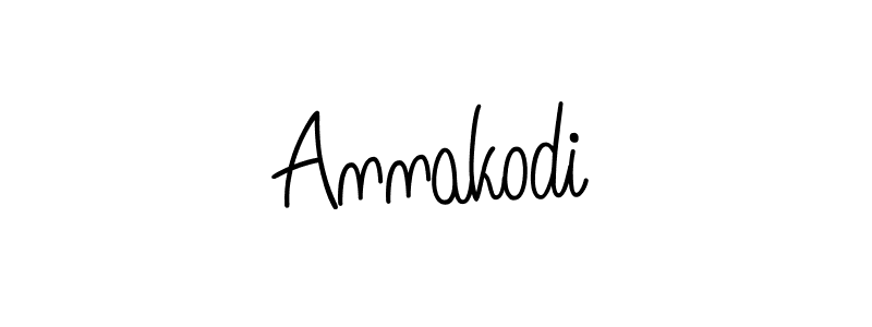 You should practise on your own different ways (Angelique-Rose-font-FFP) to write your name (Annakodi) in signature. don't let someone else do it for you. Annakodi signature style 5 images and pictures png