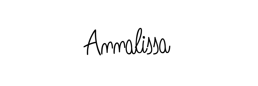Also we have Annalissa name is the best signature style. Create professional handwritten signature collection using Angelique-Rose-font-FFP autograph style. Annalissa signature style 5 images and pictures png