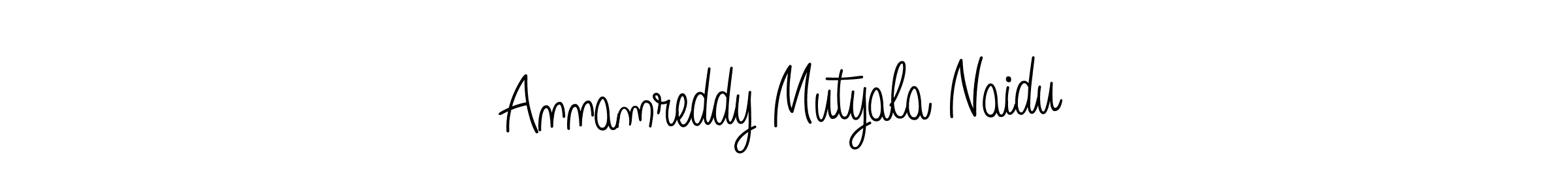 Make a short Annamreddy Mutyala Naidu signature style. Manage your documents anywhere anytime using Angelique-Rose-font-FFP. Create and add eSignatures, submit forms, share and send files easily. Annamreddy Mutyala Naidu signature style 5 images and pictures png
