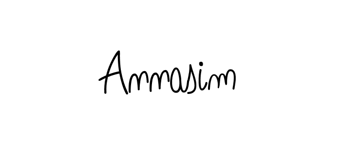 Annasim stylish signature style. Best Handwritten Sign (Angelique-Rose-font-FFP) for my name. Handwritten Signature Collection Ideas for my name Annasim. Annasim signature style 5 images and pictures png