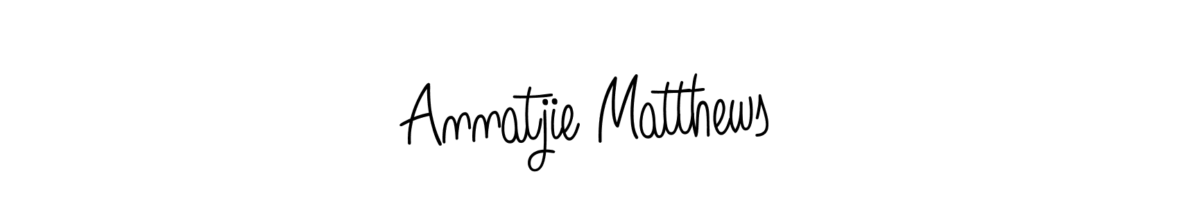 Also You can easily find your signature by using the search form. We will create Annatjie Matthews name handwritten signature images for you free of cost using Angelique-Rose-font-FFP sign style. Annatjie Matthews signature style 5 images and pictures png