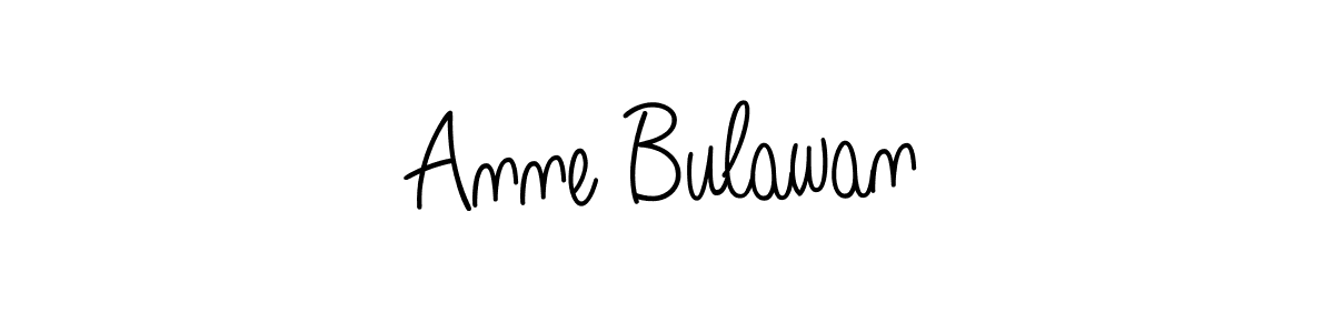 How to Draw Anne Bulawan signature style? Angelique-Rose-font-FFP is a latest design signature styles for name Anne Bulawan. Anne Bulawan signature style 5 images and pictures png