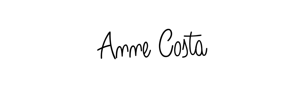 How to make Anne Costa signature? Angelique-Rose-font-FFP is a professional autograph style. Create handwritten signature for Anne Costa name. Anne Costa signature style 5 images and pictures png