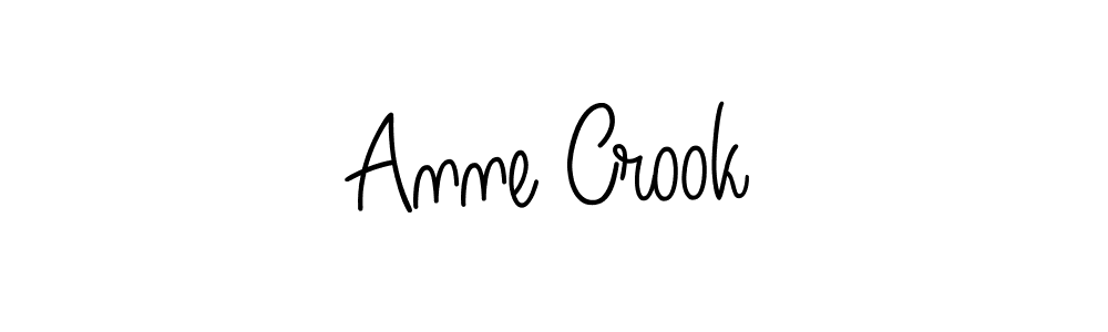 How to Draw Anne Crook signature style? Angelique-Rose-font-FFP is a latest design signature styles for name Anne Crook. Anne Crook signature style 5 images and pictures png