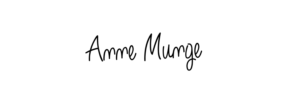 Once you've used our free online signature maker to create your best signature Angelique-Rose-font-FFP style, it's time to enjoy all of the benefits that Anne Munge name signing documents. Anne Munge signature style 5 images and pictures png