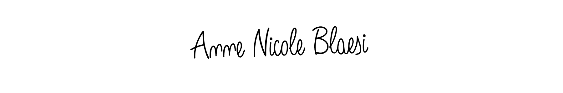 if you are searching for the best signature style for your name Anne Nicole Blaesi. so please give up your signature search. here we have designed multiple signature styles  using Angelique-Rose-font-FFP. Anne Nicole Blaesi signature style 5 images and pictures png