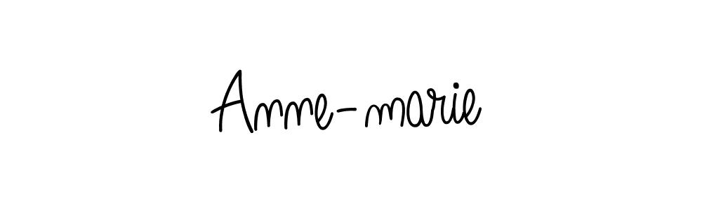 Anne-marie stylish signature style. Best Handwritten Sign (Angelique-Rose-font-FFP) for my name. Handwritten Signature Collection Ideas for my name Anne-marie. Anne-marie signature style 5 images and pictures png