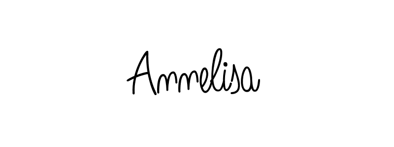 Create a beautiful signature design for name Annelisa. With this signature (Angelique-Rose-font-FFP) fonts, you can make a handwritten signature for free. Annelisa signature style 5 images and pictures png