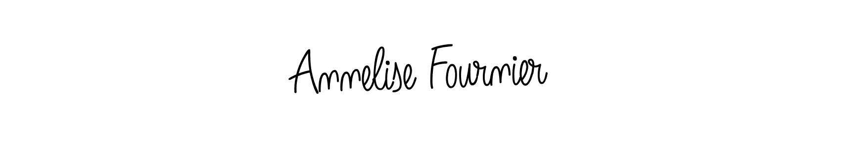 Make a beautiful signature design for name Annelise Fournier. With this signature (Angelique-Rose-font-FFP) style, you can create a handwritten signature for free. Annelise Fournier signature style 5 images and pictures png