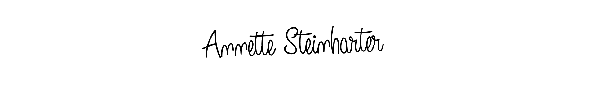Design your own signature with our free online signature maker. With this signature software, you can create a handwritten (Angelique-Rose-font-FFP) signature for name Annette Steinharter. Annette Steinharter signature style 5 images and pictures png