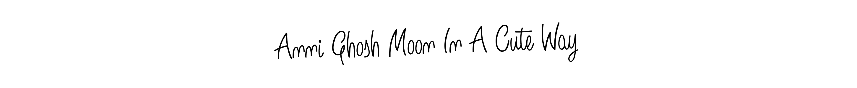 Create a beautiful signature design for name Anni Ghosh Moon In A Cute Way. With this signature (Angelique-Rose-font-FFP) fonts, you can make a handwritten signature for free. Anni Ghosh Moon In A Cute Way signature style 5 images and pictures png