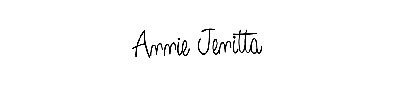 Also You can easily find your signature by using the search form. We will create Annie Jenitta name handwritten signature images for you free of cost using Angelique-Rose-font-FFP sign style. Annie Jenitta signature style 5 images and pictures png