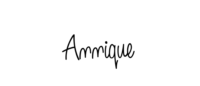 Make a beautiful signature design for name Annique. Use this online signature maker to create a handwritten signature for free. Annique signature style 5 images and pictures png