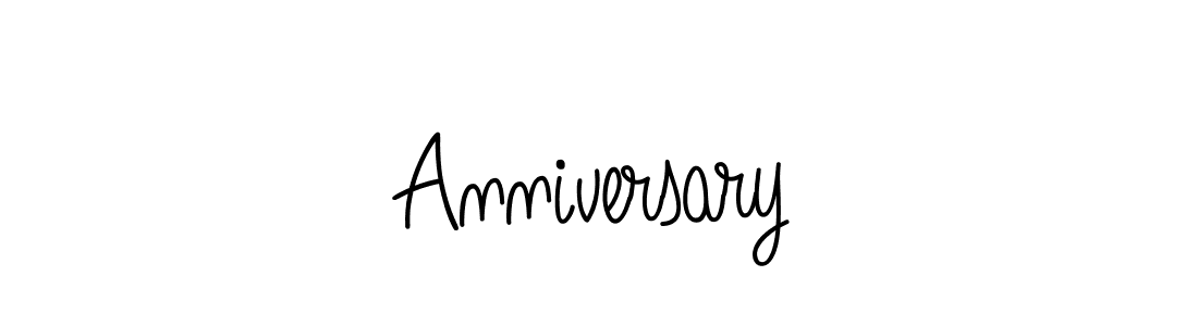 How to Draw Anniversary signature style? Angelique-Rose-font-FFP is a latest design signature styles for name Anniversary. Anniversary signature style 5 images and pictures png
