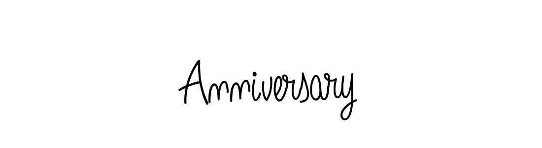 Anniversary stylish signature style. Best Handwritten Sign (Angelique-Rose-font-FFP) for my name. Handwritten Signature Collection Ideas for my name Anniversary. Anniversary signature style 5 images and pictures png