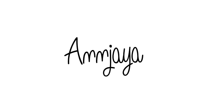 How to Draw Annjaya signature style? Angelique-Rose-font-FFP is a latest design signature styles for name Annjaya. Annjaya signature style 5 images and pictures png