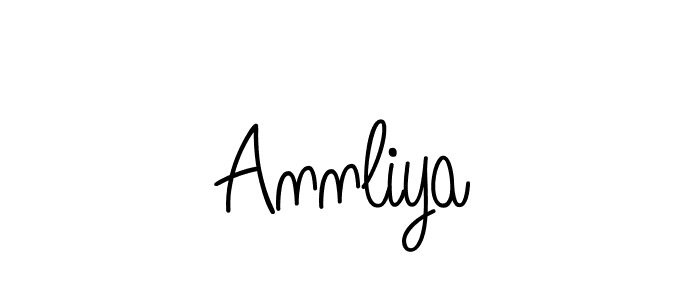 Make a beautiful signature design for name Annliya. Use this online signature maker to create a handwritten signature for free. Annliya signature style 5 images and pictures png