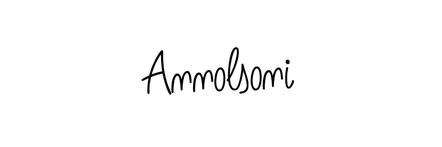 Check out images of Autograph of Annolsoni name. Actor Annolsoni Signature Style. Angelique-Rose-font-FFP is a professional sign style online. Annolsoni signature style 5 images and pictures png