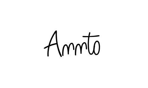 Create a beautiful signature design for name Annto. With this signature (Angelique-Rose-font-FFP) fonts, you can make a handwritten signature for free. Annto signature style 5 images and pictures png