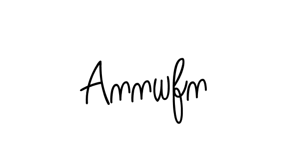 Annwfn stylish signature style. Best Handwritten Sign (Angelique-Rose-font-FFP) for my name. Handwritten Signature Collection Ideas for my name Annwfn. Annwfn signature style 5 images and pictures png