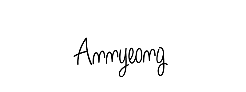 Make a beautiful signature design for name Annyeong. Use this online signature maker to create a handwritten signature for free. Annyeong signature style 5 images and pictures png