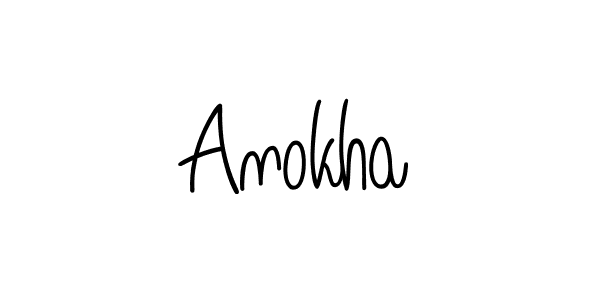 Make a short Anokha signature style. Manage your documents anywhere anytime using Angelique-Rose-font-FFP. Create and add eSignatures, submit forms, share and send files easily. Anokha signature style 5 images and pictures png