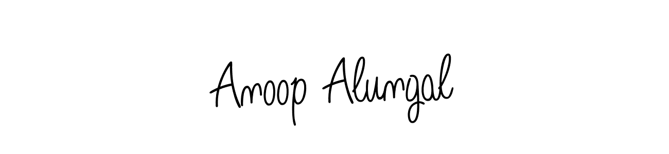 Once you've used our free online signature maker to create your best signature Angelique-Rose-font-FFP style, it's time to enjoy all of the benefits that Anoop Alungal name signing documents. Anoop Alungal signature style 5 images and pictures png