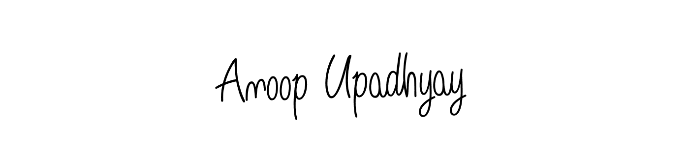 It looks lik you need a new signature style for name Anoop Upadhyay. Design unique handwritten (Angelique-Rose-font-FFP) signature with our free signature maker in just a few clicks. Anoop Upadhyay signature style 5 images and pictures png