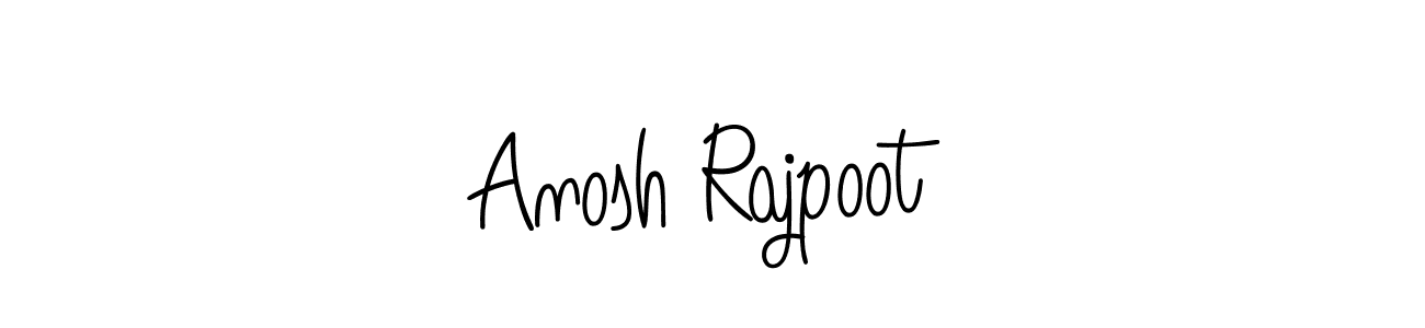 Check out images of Autograph of Anosh Rajpoot name. Actor Anosh Rajpoot Signature Style. Angelique-Rose-font-FFP is a professional sign style online. Anosh Rajpoot signature style 5 images and pictures png