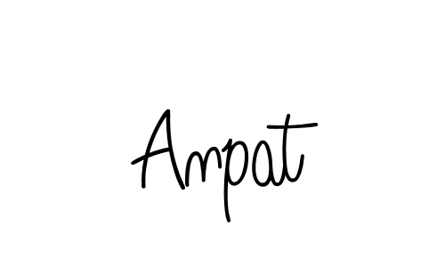 Also we have Anpat name is the best signature style. Create professional handwritten signature collection using Angelique-Rose-font-FFP autograph style. Anpat signature style 5 images and pictures png