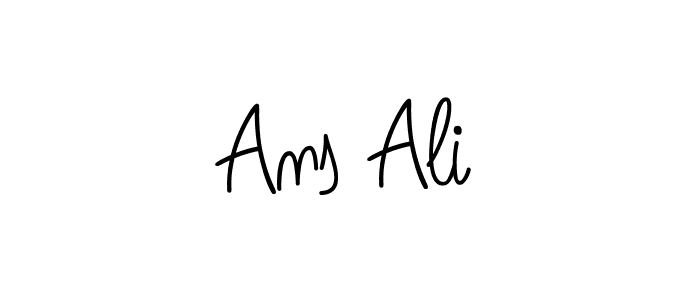 You can use this online signature creator to create a handwritten signature for the name Ans Ali. This is the best online autograph maker. Ans Ali signature style 5 images and pictures png