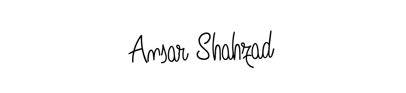 Make a beautiful signature design for name Ansar Shahzad. Use this online signature maker to create a handwritten signature for free. Ansar Shahzad signature style 5 images and pictures png