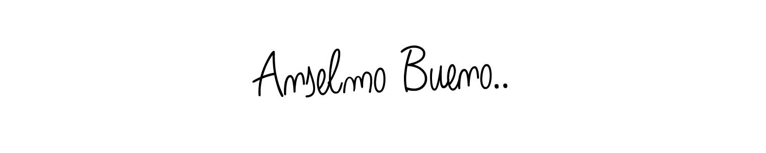 Similarly Angelique-Rose-font-FFP is the best handwritten signature design. Signature creator online .You can use it as an online autograph creator for name Anselmo Bueno... Anselmo Bueno.. signature style 5 images and pictures png