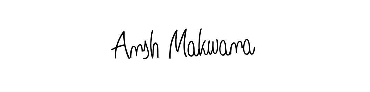 Once you've used our free online signature maker to create your best signature Angelique-Rose-font-FFP style, it's time to enjoy all of the benefits that Ansh Makwana name signing documents. Ansh Makwana signature style 5 images and pictures png