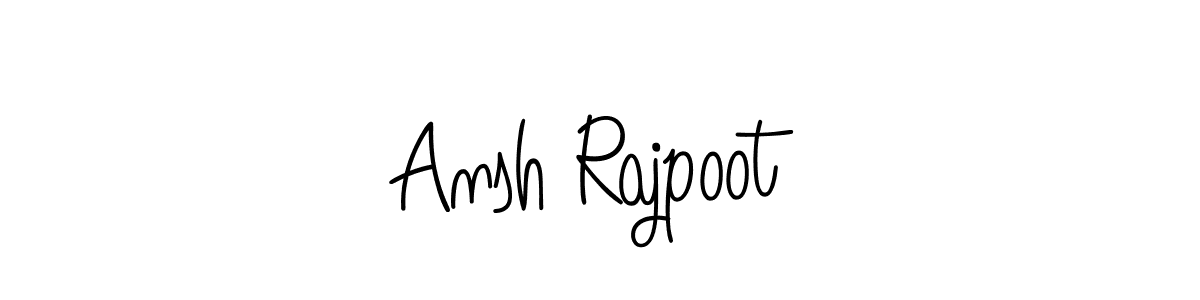 Similarly Angelique-Rose-font-FFP is the best handwritten signature design. Signature creator online .You can use it as an online autograph creator for name Ansh Rajpoot. Ansh Rajpoot signature style 5 images and pictures png