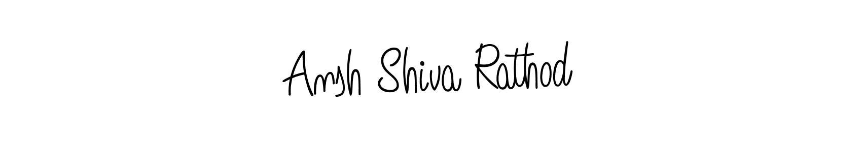 How to make Ansh Shiva Rathod signature? Angelique-Rose-font-FFP is a professional autograph style. Create handwritten signature for Ansh Shiva Rathod name. Ansh Shiva Rathod signature style 5 images and pictures png