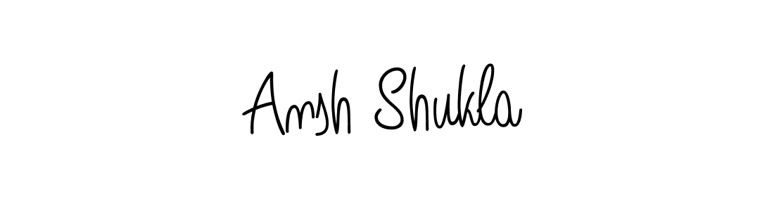 Once you've used our free online signature maker to create your best signature Angelique-Rose-font-FFP style, it's time to enjoy all of the benefits that Ansh Shukla name signing documents. Ansh Shukla signature style 5 images and pictures png