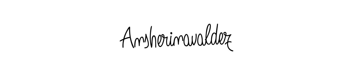 You can use this online signature creator to create a handwritten signature for the name Ansherinavaldez. This is the best online autograph maker. Ansherinavaldez signature style 5 images and pictures png