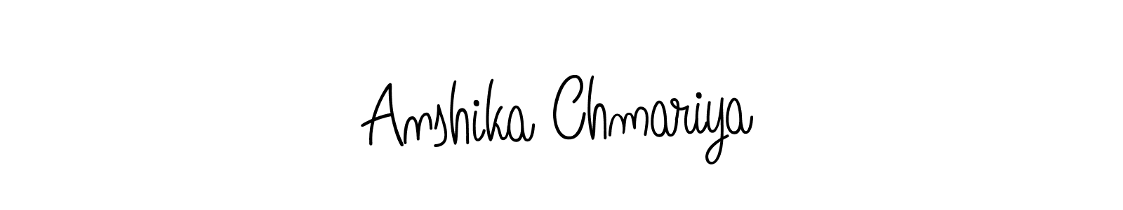 Once you've used our free online signature maker to create your best signature Angelique-Rose-font-FFP style, it's time to enjoy all of the benefits that Anshika Chmariya name signing documents. Anshika Chmariya signature style 5 images and pictures png