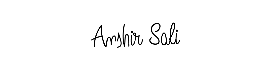 This is the best signature style for the Anshir Sali name. Also you like these signature font (Angelique-Rose-font-FFP). Mix name signature. Anshir Sali signature style 5 images and pictures png