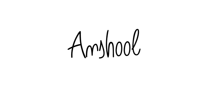 Here are the top 10 professional signature styles for the name Anshool. These are the best autograph styles you can use for your name. Anshool signature style 5 images and pictures png