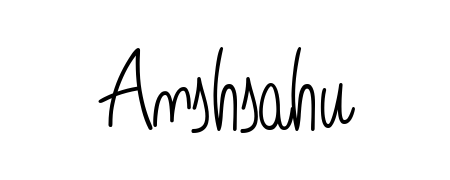 Design your own signature with our free online signature maker. With this signature software, you can create a handwritten (Angelique-Rose-font-FFP) signature for name Anshsahu. Anshsahu signature style 5 images and pictures png